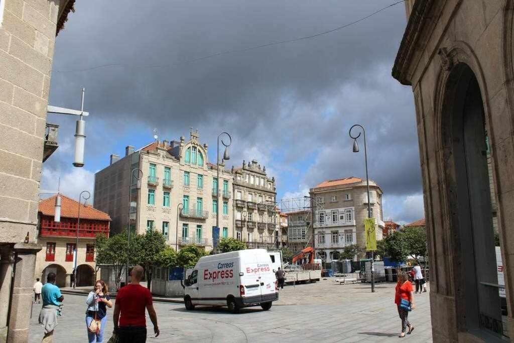 Apartamento Mariscal Daire Pontevedra Dış mekan fotoğraf